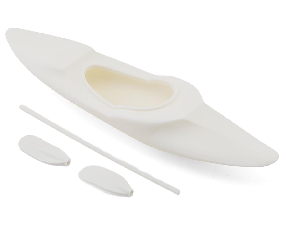 Knight Customs 1/10 Kayak Scale Accessory Set (White) (PLA)