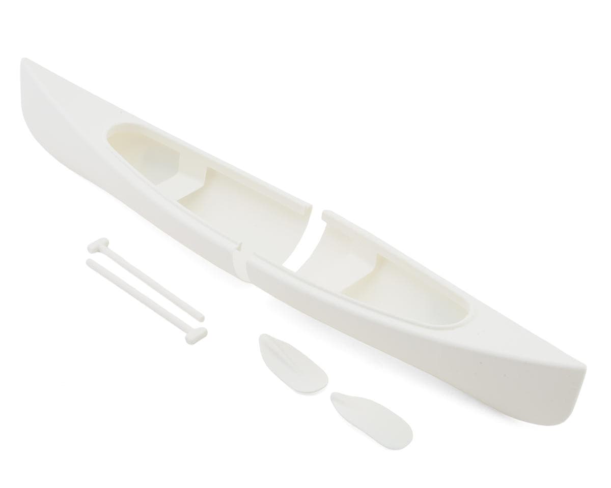 Knight Customs 1/10 Canoe Scale Accessory Set (White) (PLA)