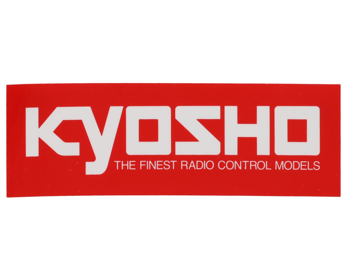 Kyosho 35x106mm Large Logo Decal