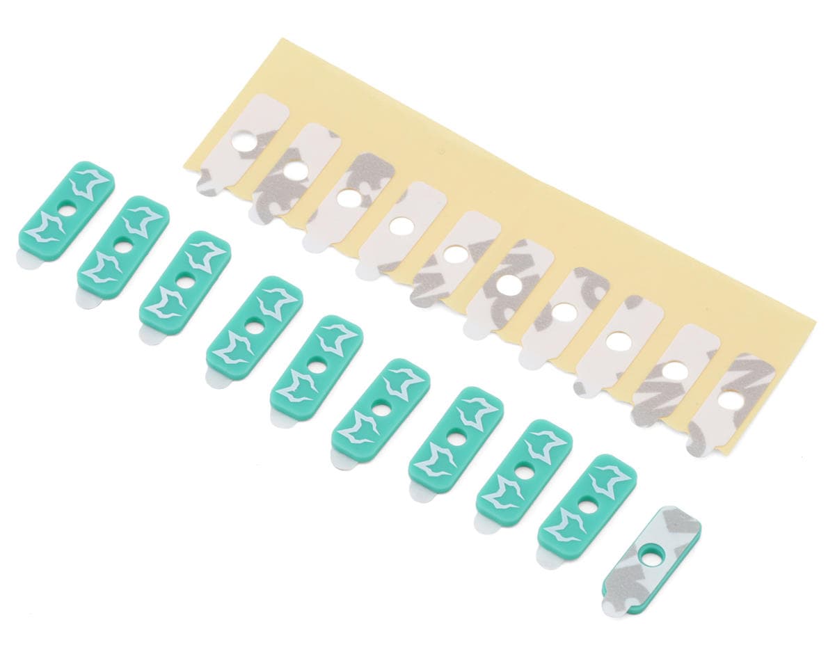 Cayote Lipo Balance Port Silicone Easyfix Spacers (Aurora Green) (10)