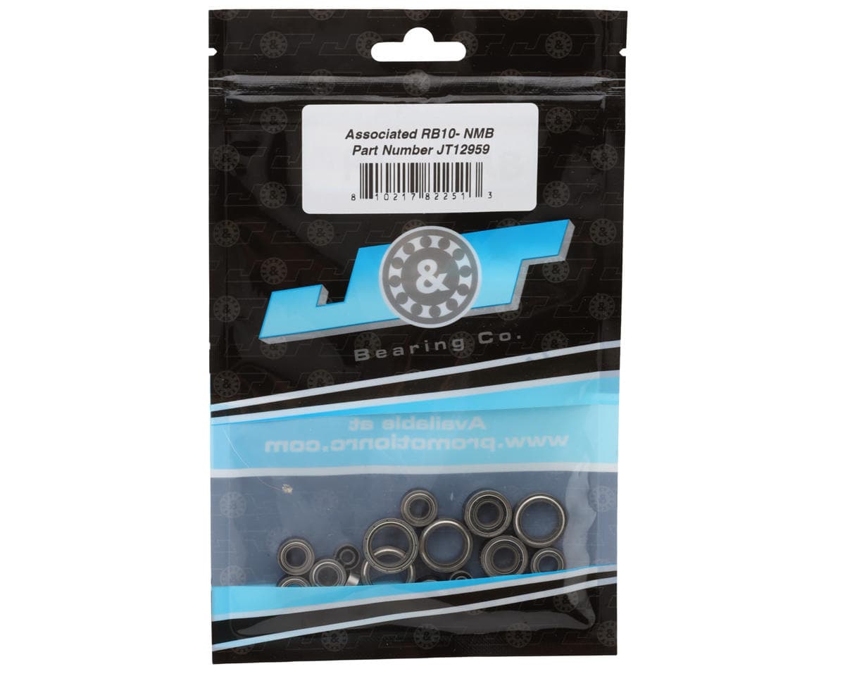 J&T Bearing Co. Associated RB10 Bearing Kit (NMB)