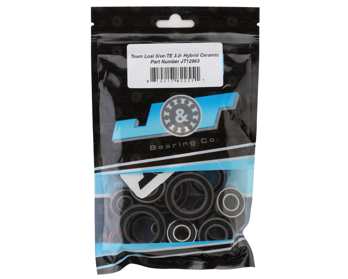 J&T Bearing Co. Team Losi 5ive-TE 3.0 Ball Bearings Kit (Hybrid Ceramic)