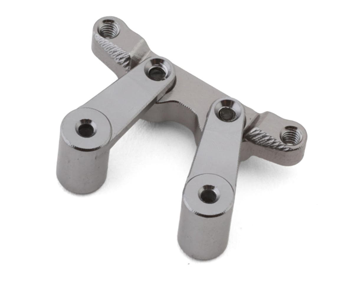 Maverick Microbe Aluminum Steering Bellcrank Assembly (Grey)