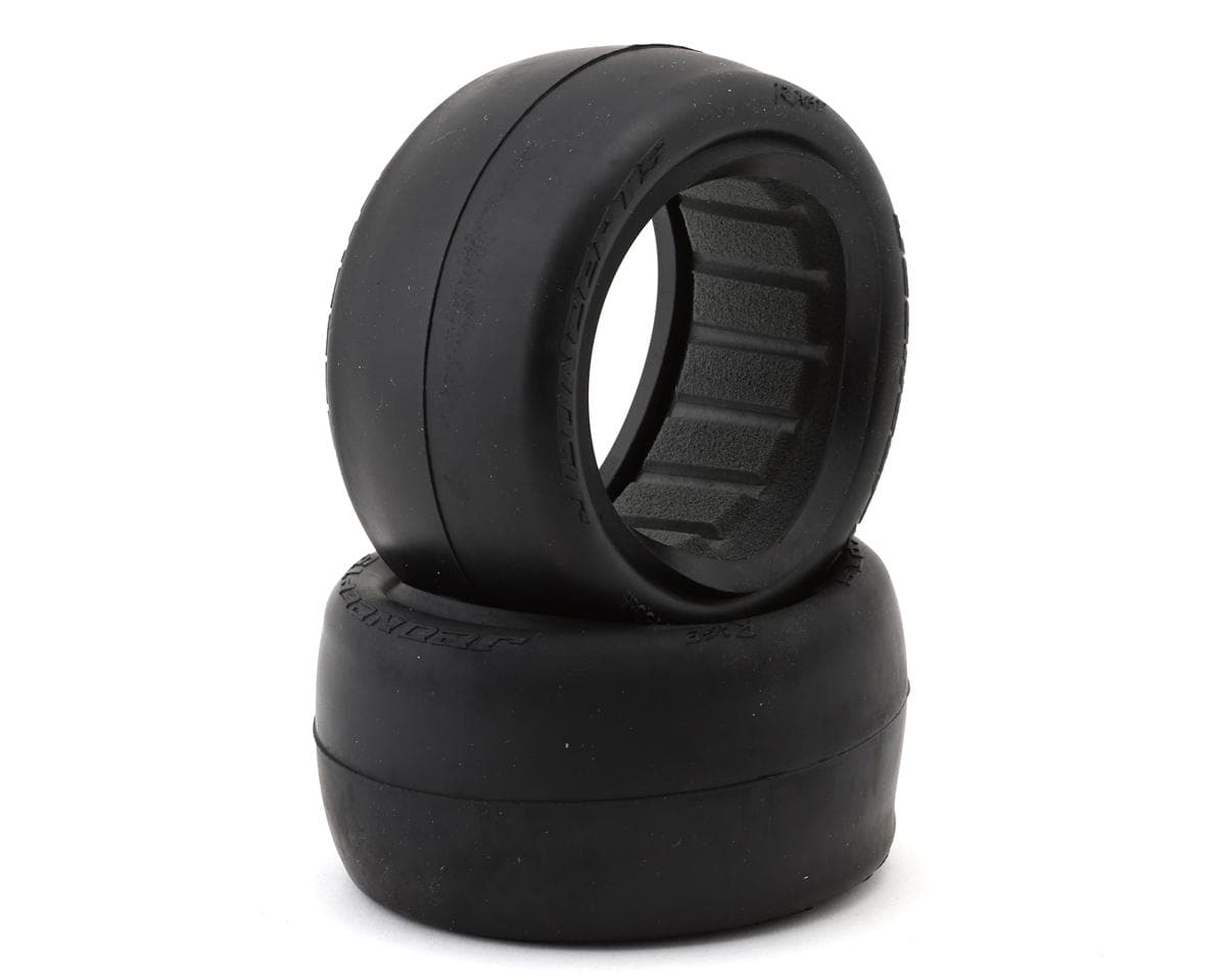 JConcepts Silent Rage 2.2" Rear Buggy Dirt Oval Tires (2) (Silver)