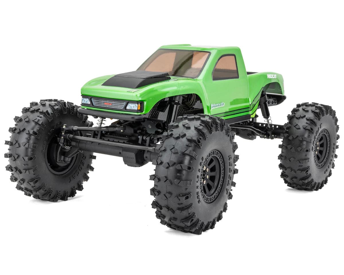 Redcat Vertex-10W 1/10 RTR 4WD Electric Brushless Rock Crawler (Electric Green) (+24mm Wide Axles)