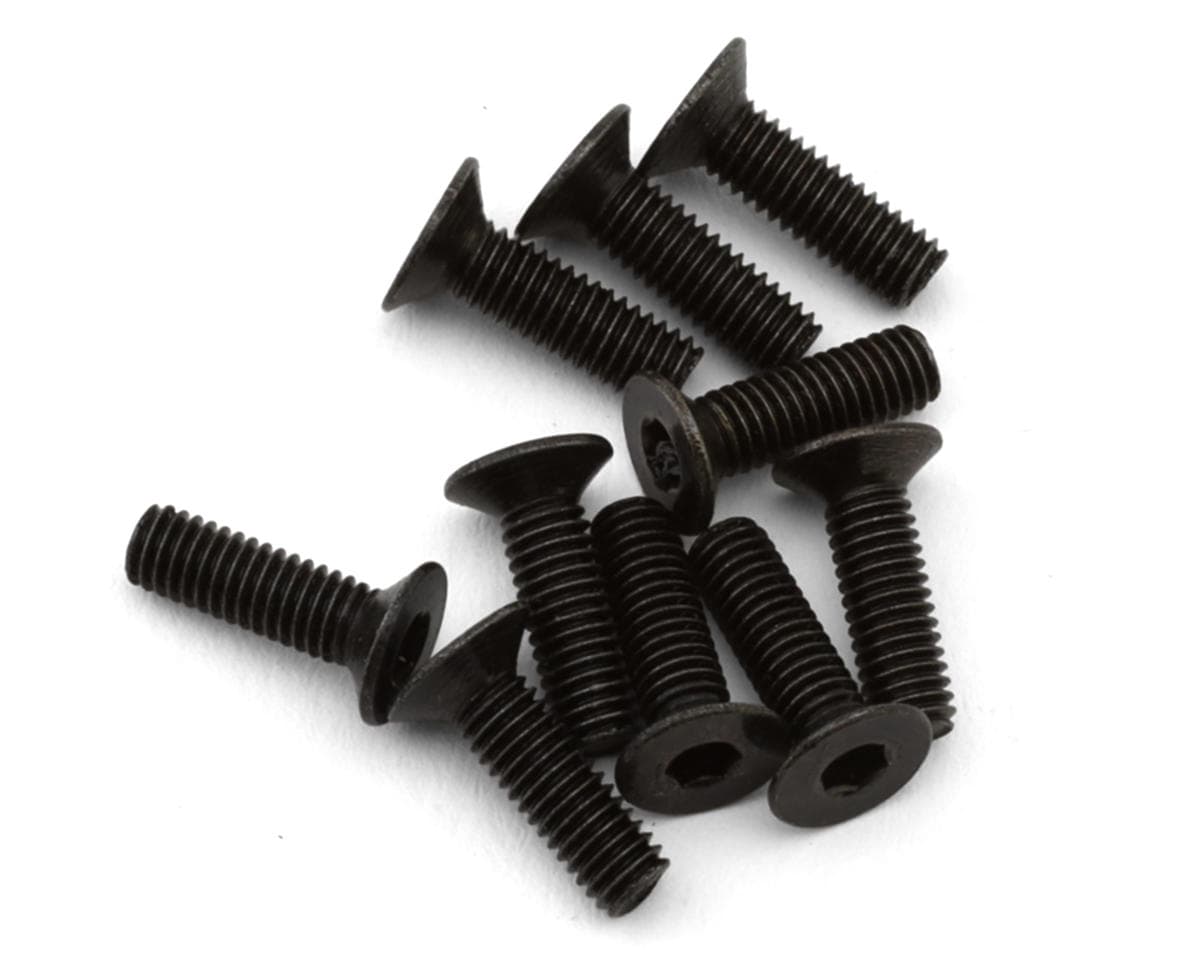 LRP 3x10mm Flat Head Screws (10)