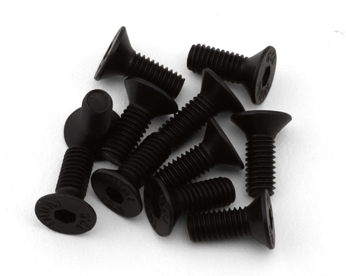 LRP 3x8mm Flat Head Screws (10)