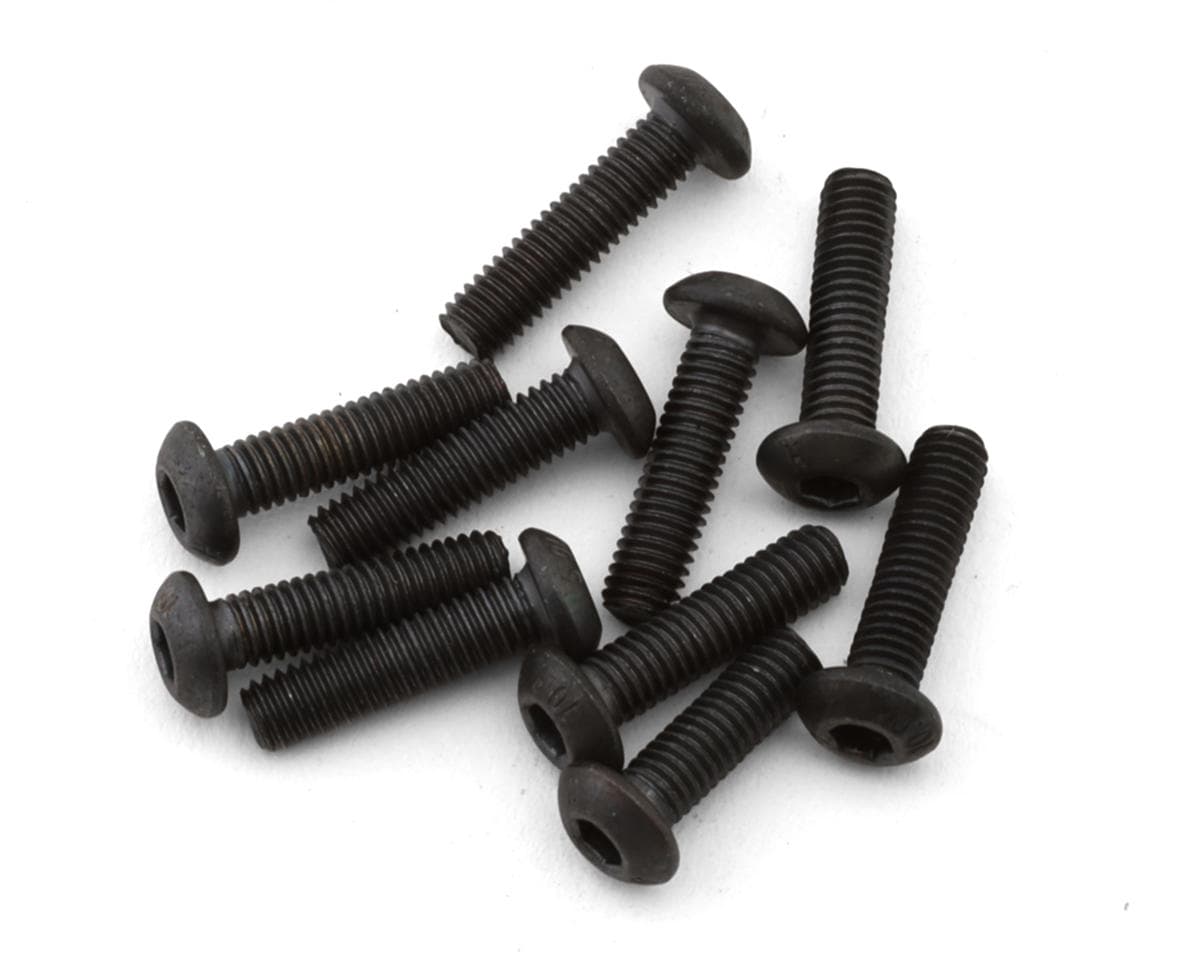 LRP 3x12mm Button Head Screws (10)