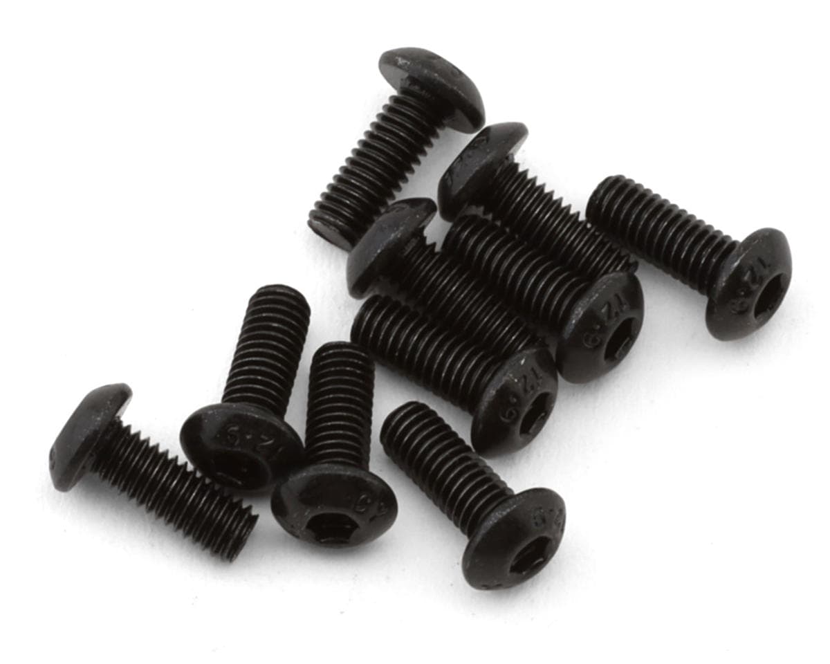 LRP 3x8mm Button Head Screws (10)