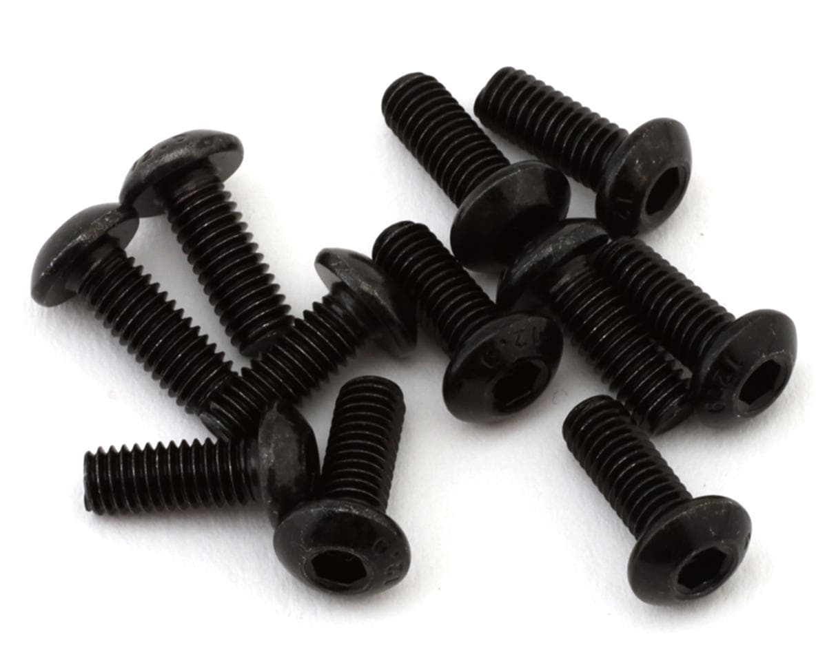 LRP 3x6mm Button Head Screws (10)