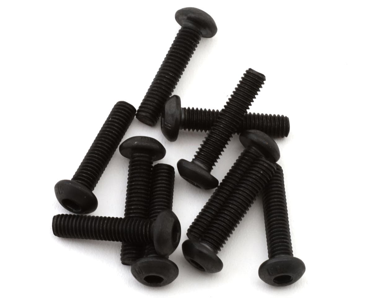 LRP 3x14mm Hex Button Head Screw (10)
