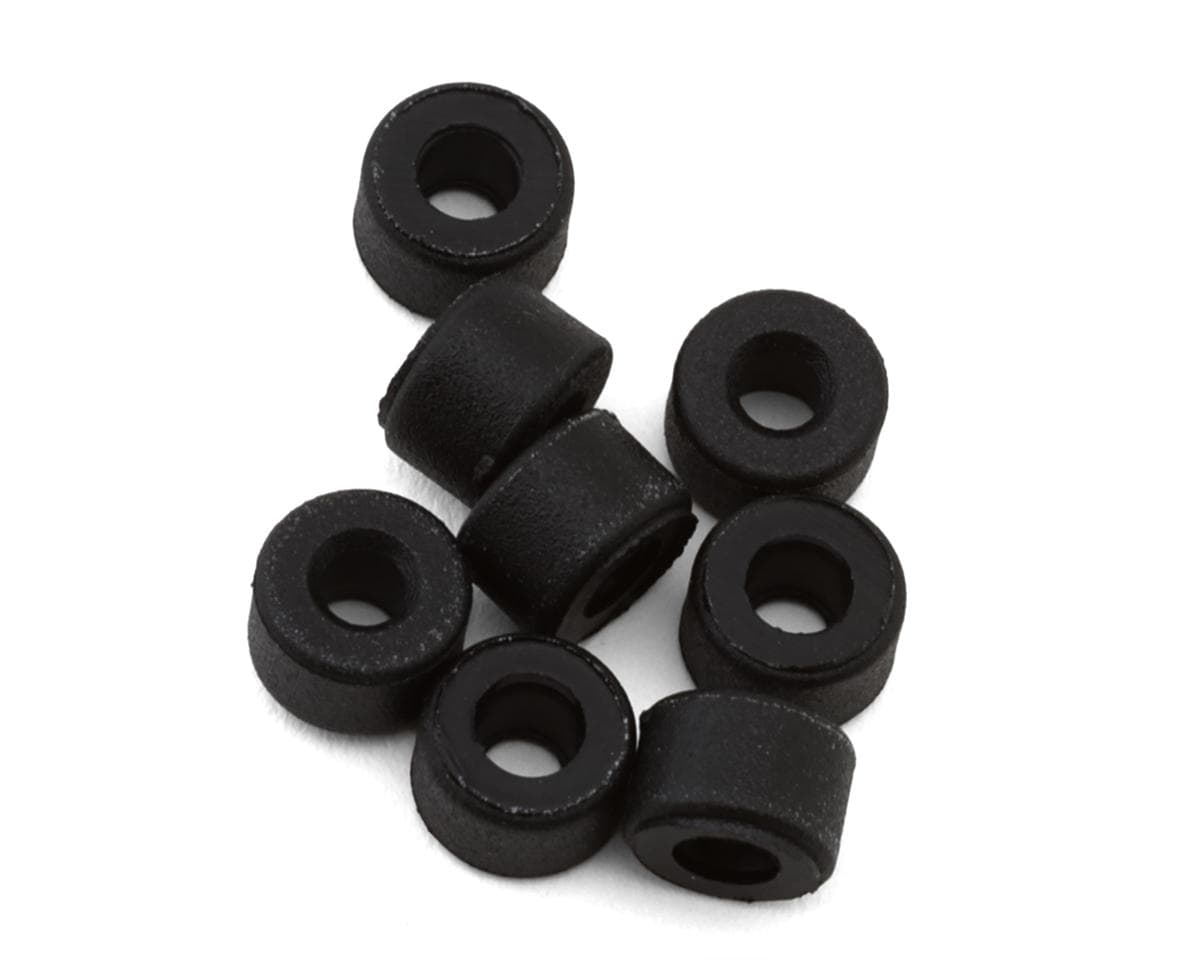 LRP S10 Blast Upper Shock Mount Spacers (8) (3.1x6.9x4.5mm)