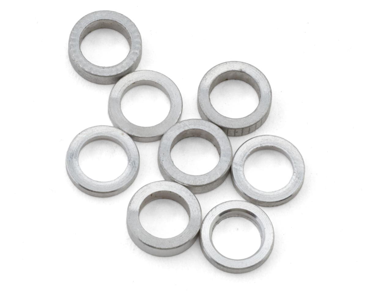 LRP S10 Blast 5.1x7.5mm Rear Hub Spacers (1.3mm/2.1mm) (8)