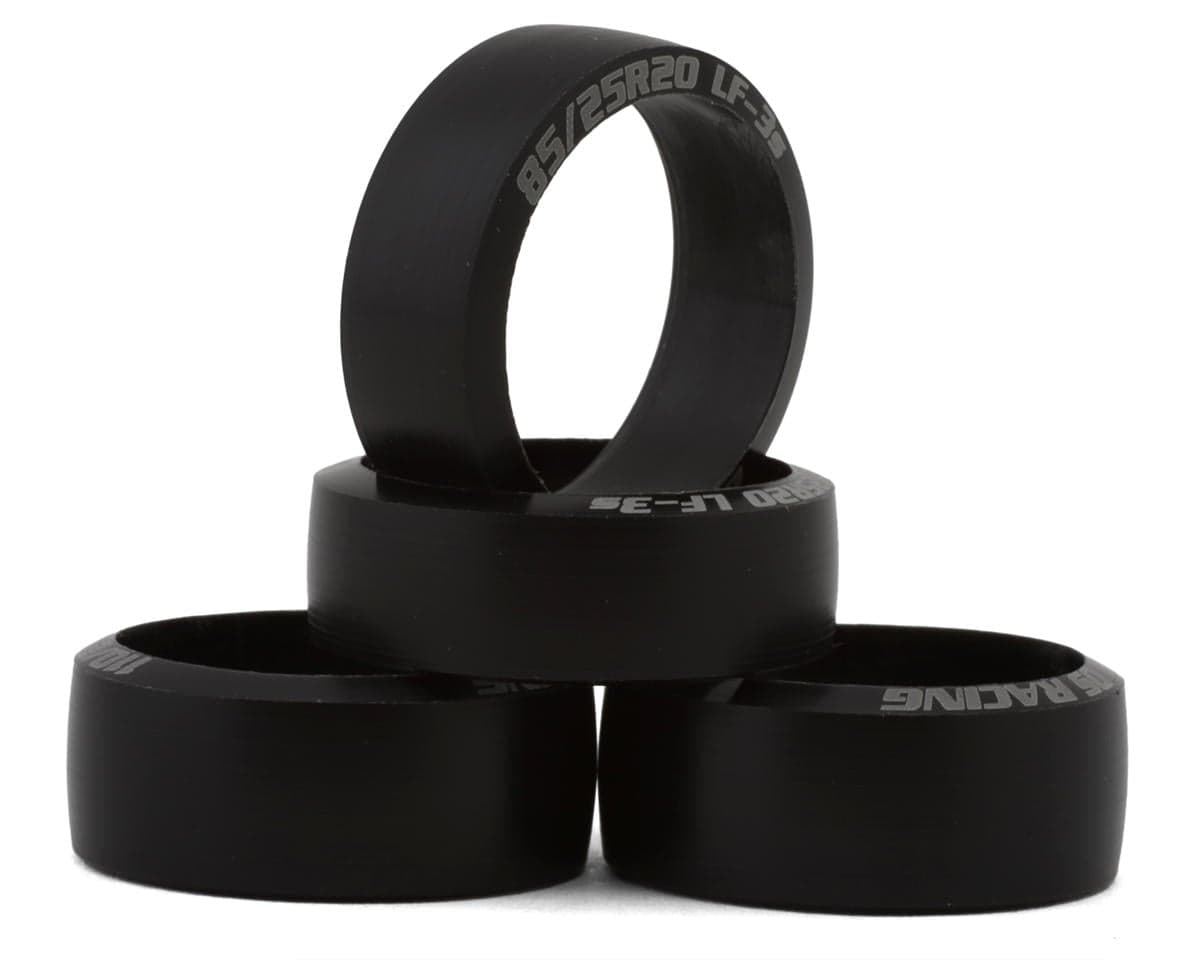 DS Racing Mini-Z Low Profile 8.5mm Front & 11mm Rear Drift Tires (4) (20mm) (LF-3S)