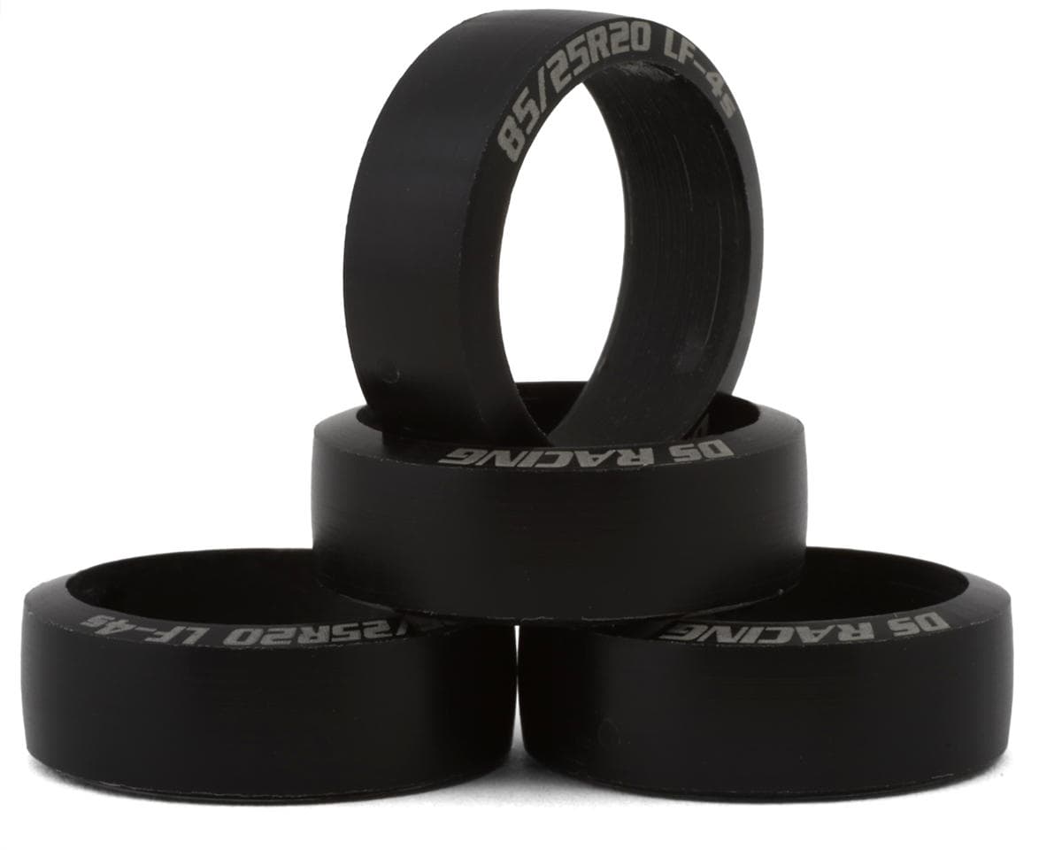 DS Racing Mini-Z Low Profile 8.5mm Narrow Front Drift Tires (4) (LF-4S)