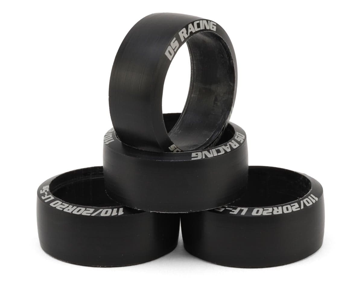 DS Racing Mini-Z Low Profile 11mm Wide Rear Drift Tires (4) (LF-5S)