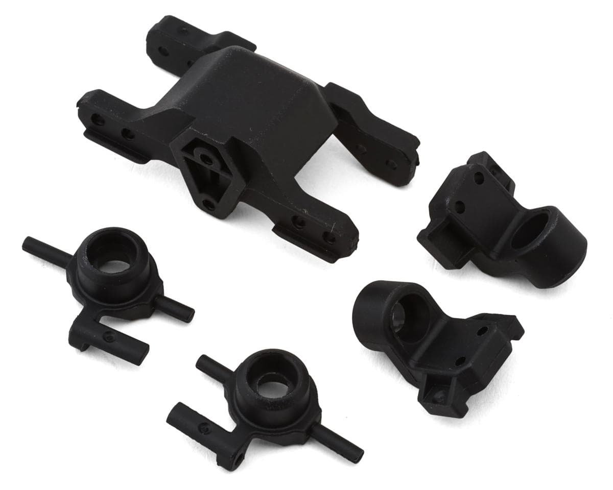 HPI Stage-D24 Front Bulkhead & Rear Wheel Hub Set