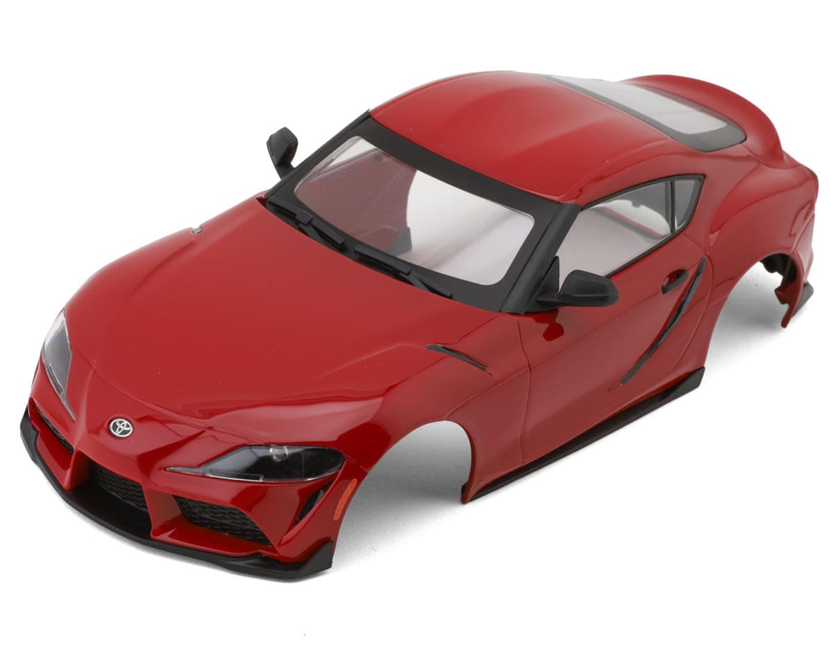 HPI Stage-D24 2024 Toyota GR Supra 1/24 Pre-Painted Drift Body (Red) w/LEDs