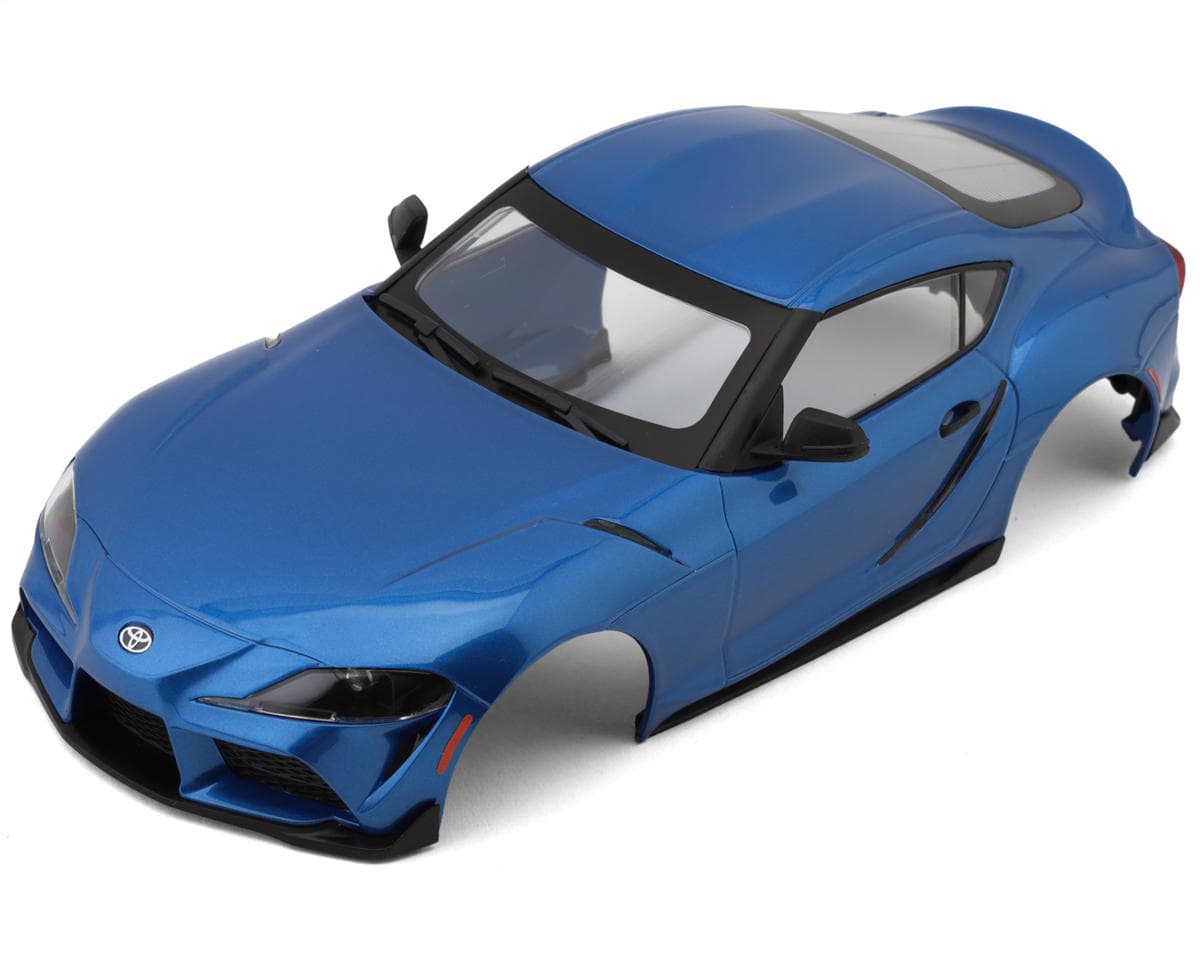 HPI Stage-D24 2024 Toyota GR Supra 1/24 Pre-Painted Drift Body (Metallic Blue) w/LEDs