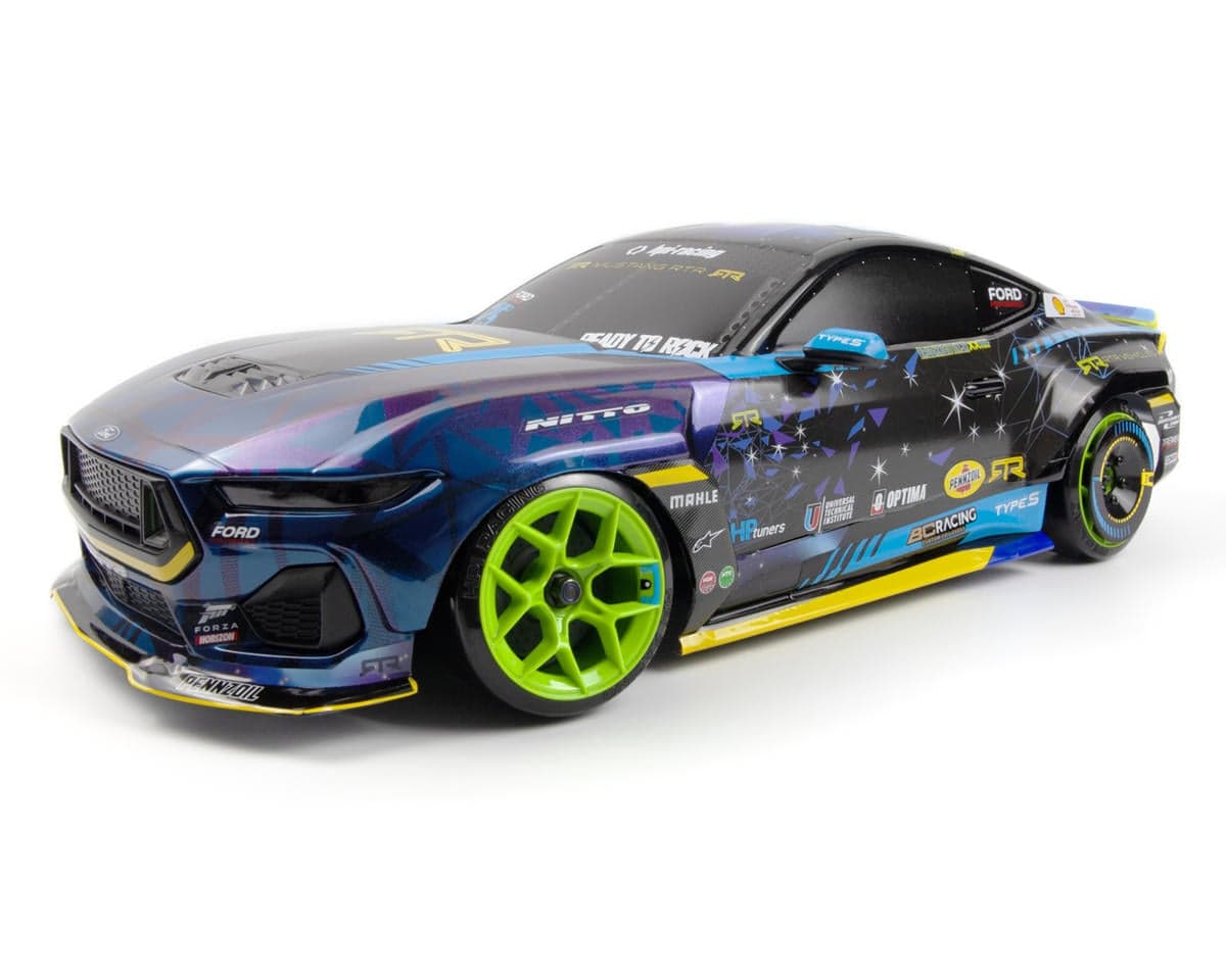 HPI Stage-D10 1/10 2WD Brushed RTR Drift Car w/Ford Mustang GT RTR S650 Body (Vaughn Gittin Jr.)
