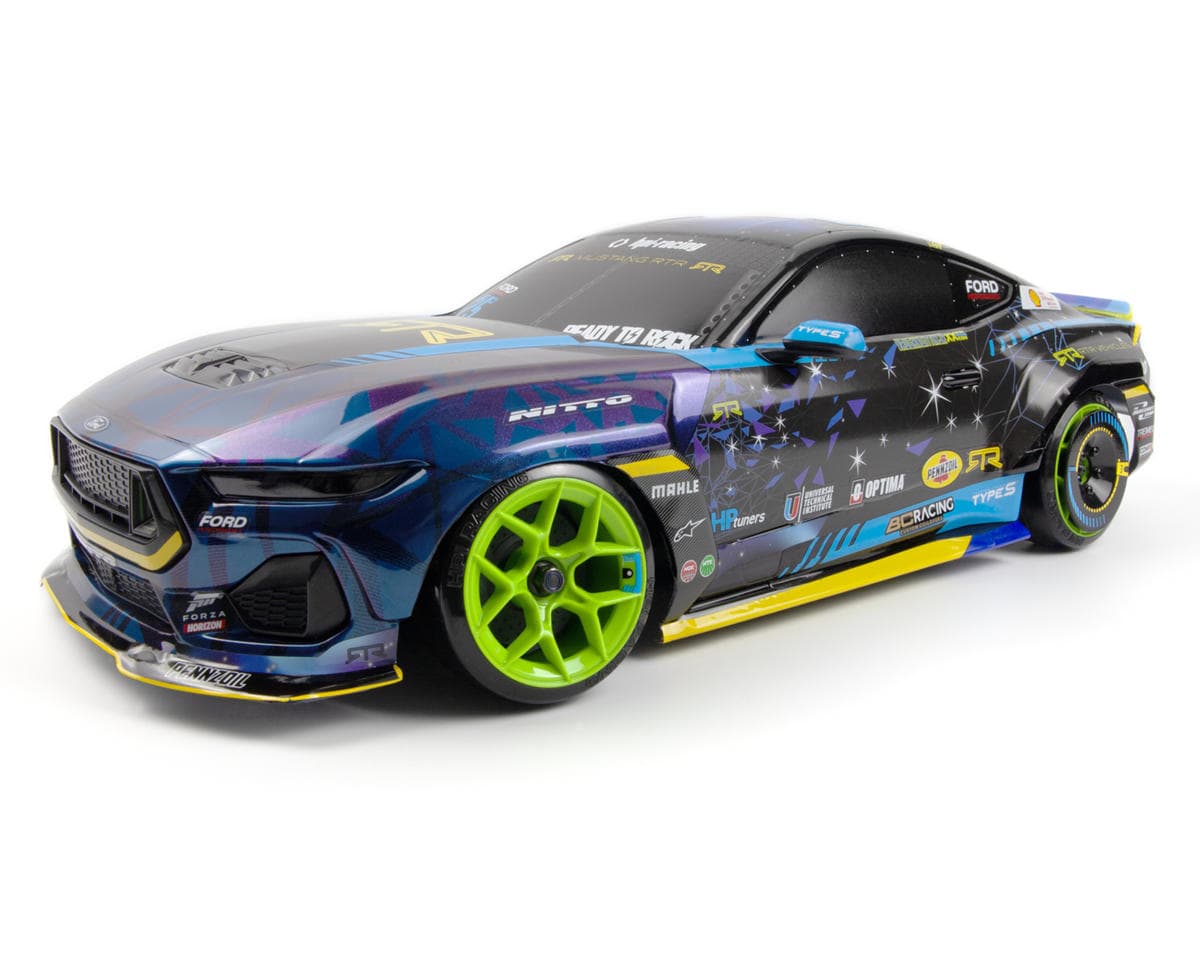 HPI Stage-D10 Flux 1/10 2WD Brushless RTR Drift Car w/Ford Mustang GT RTR S650 Body (Vaughn Gittin Jr.)