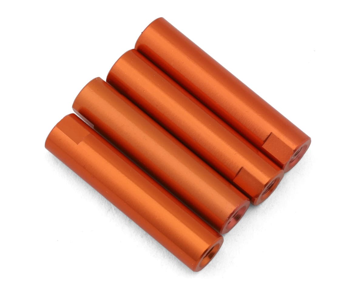 HPI Stage-D10 5x30mm Aluminum Shafts (Orange) (4)