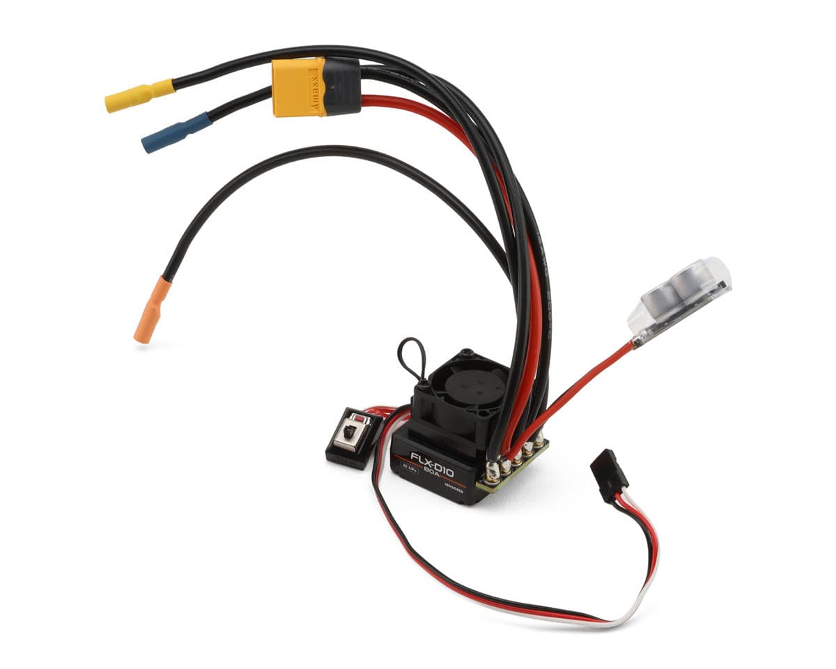 HPI Stage-D10 Flux FLX-D10 80A Sensored Brushless ESC (2S) w/XT60 Connector