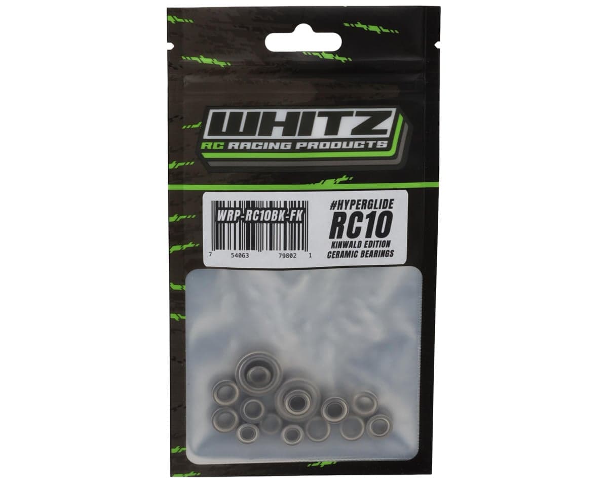 Whitz Racing Products Team Associated RC10 Kinwald Edition HyperGlide Ceramic Ball Bearing Kit