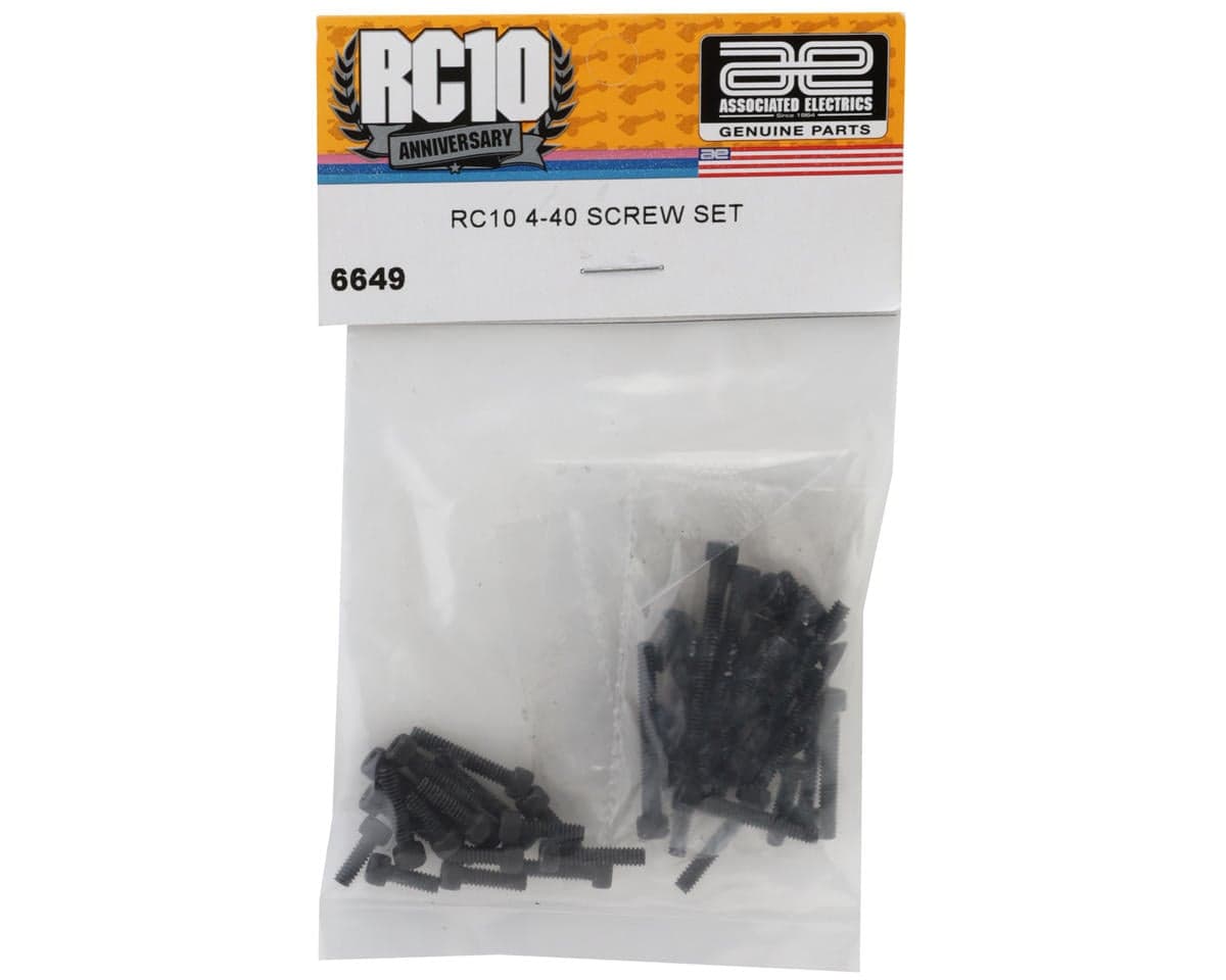Team Associated RC10 4-40 Screw Set