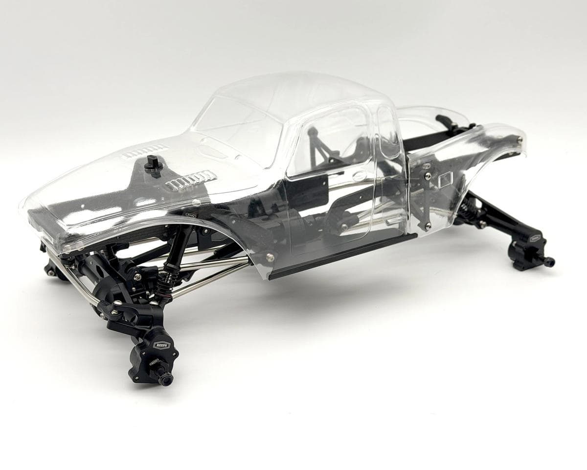 Reefs RC XP10 Plague Black Edition High Performance 1/10 Rock Crawler Roller w/Plague Comp Body Set (Assembled)
