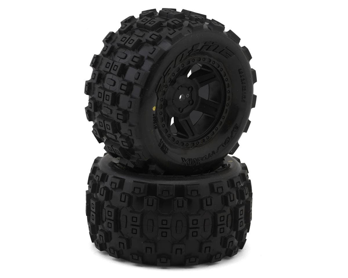Pro-Line 2.0" Badlands Pre-Mounted Tires for Traxxas® Mini Maxx® (2) w/12mm Hex