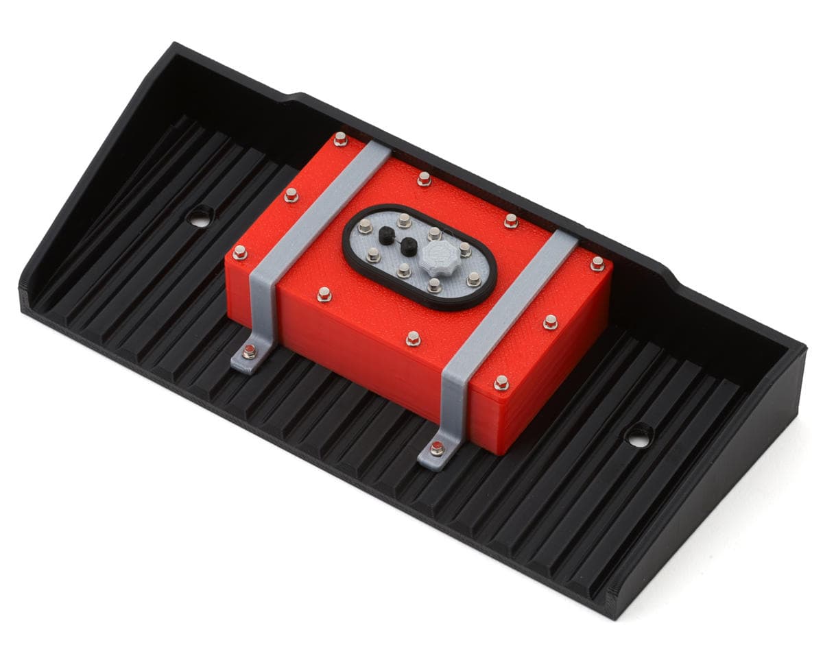 SmithBuilt Scale Designs Axial SCX10 III '87 Toyota SR5 Full Width Drop Bed w/Fuel Cell (Red)