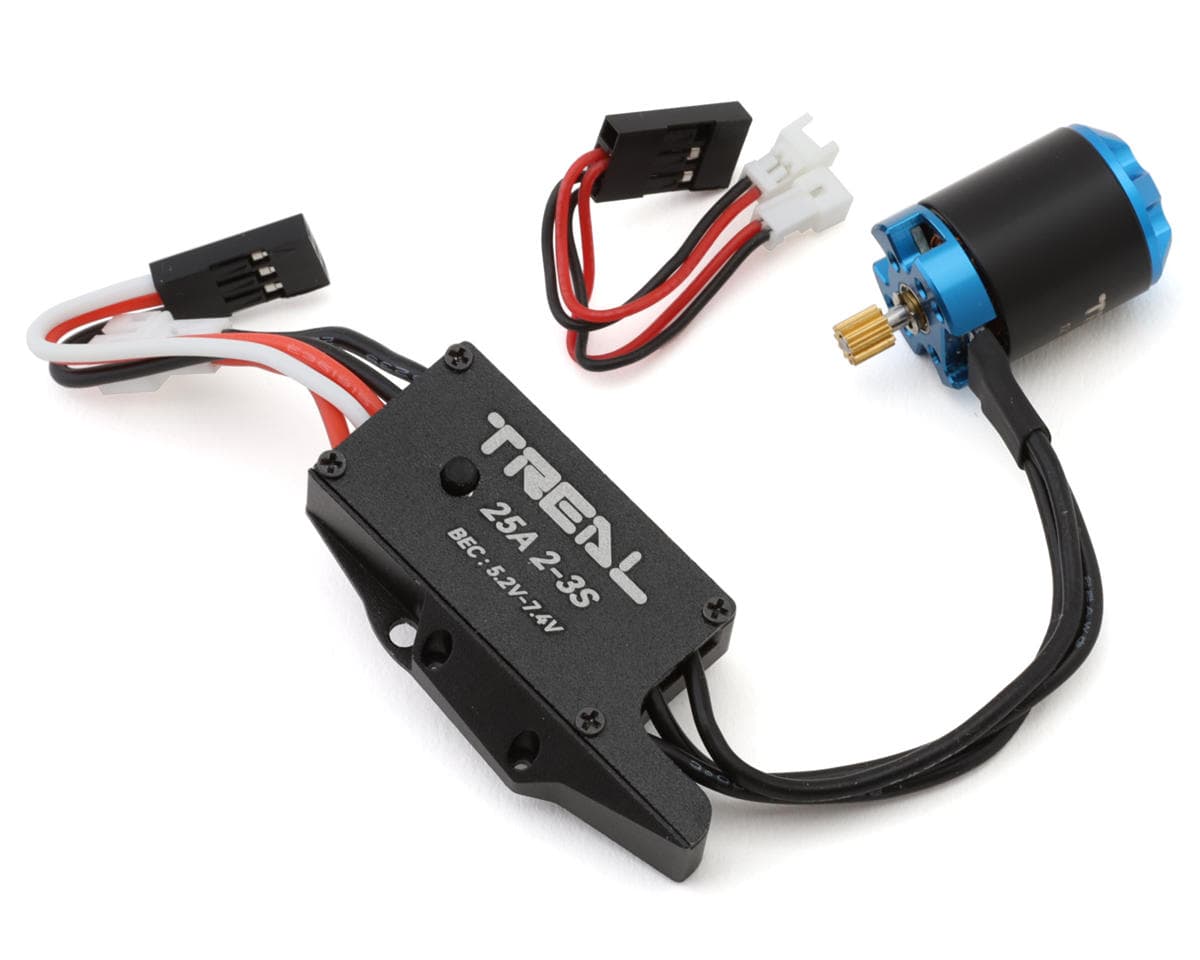 Treal Hobby Axial SCX30 TH30 Brushless ESC & Outrunner Motor Combo (2-3S)