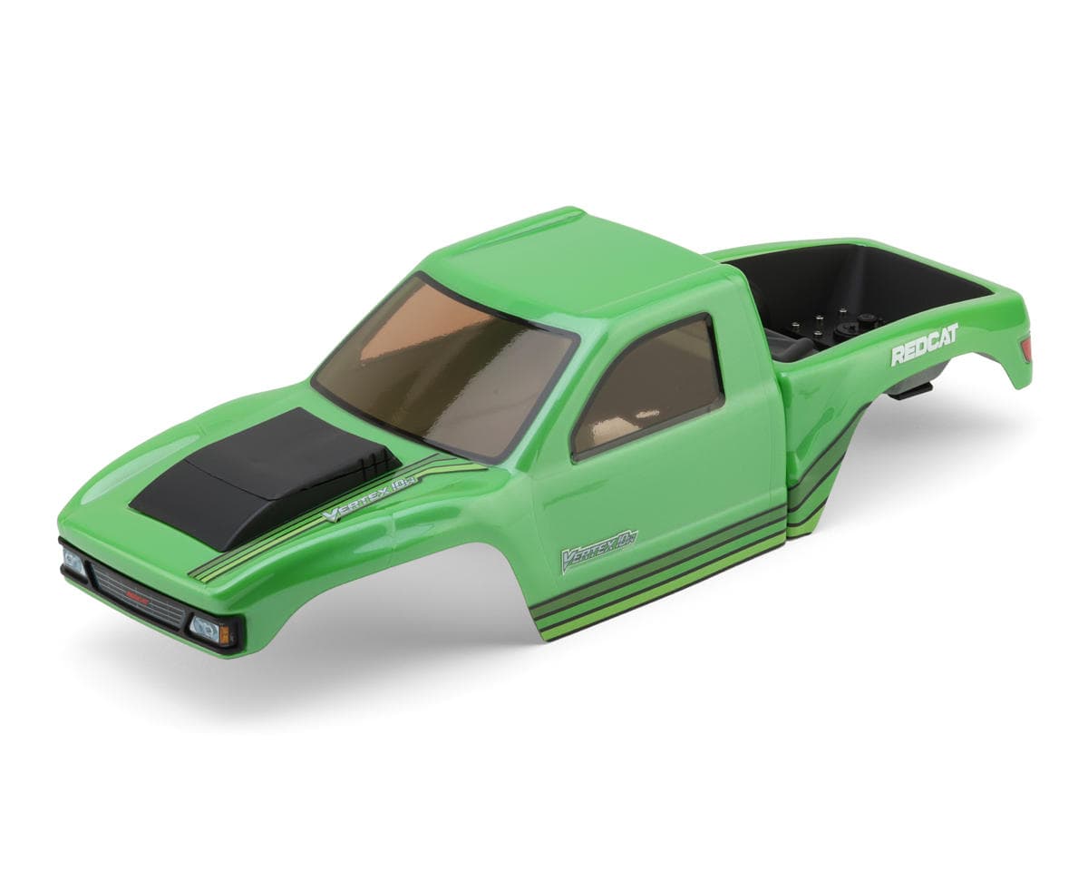 Redcat Vertex-10W Pre-Painted Body W/Clipless Mounts (Metallic Green)