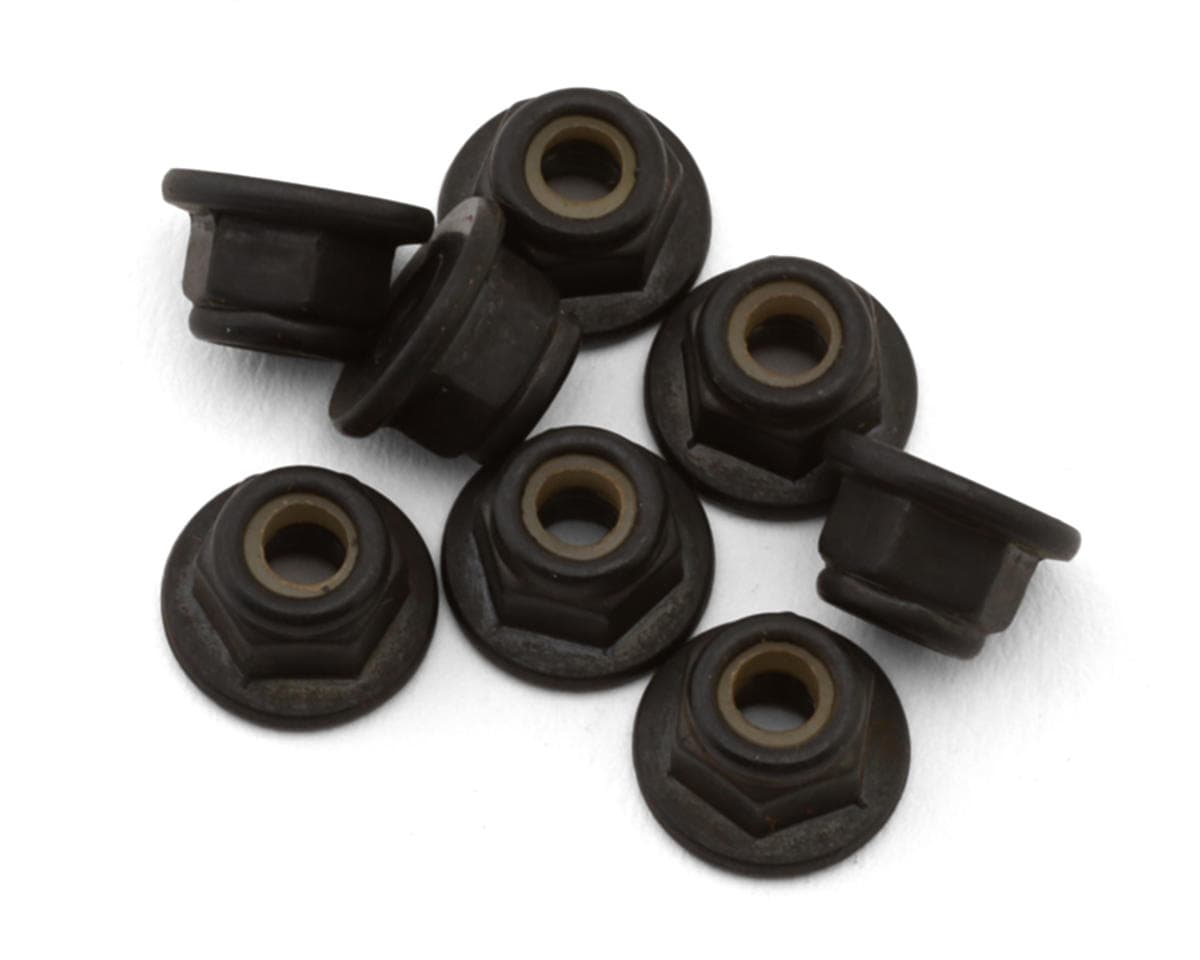 Redcat 3mm Flanged Lock Nuts (8)