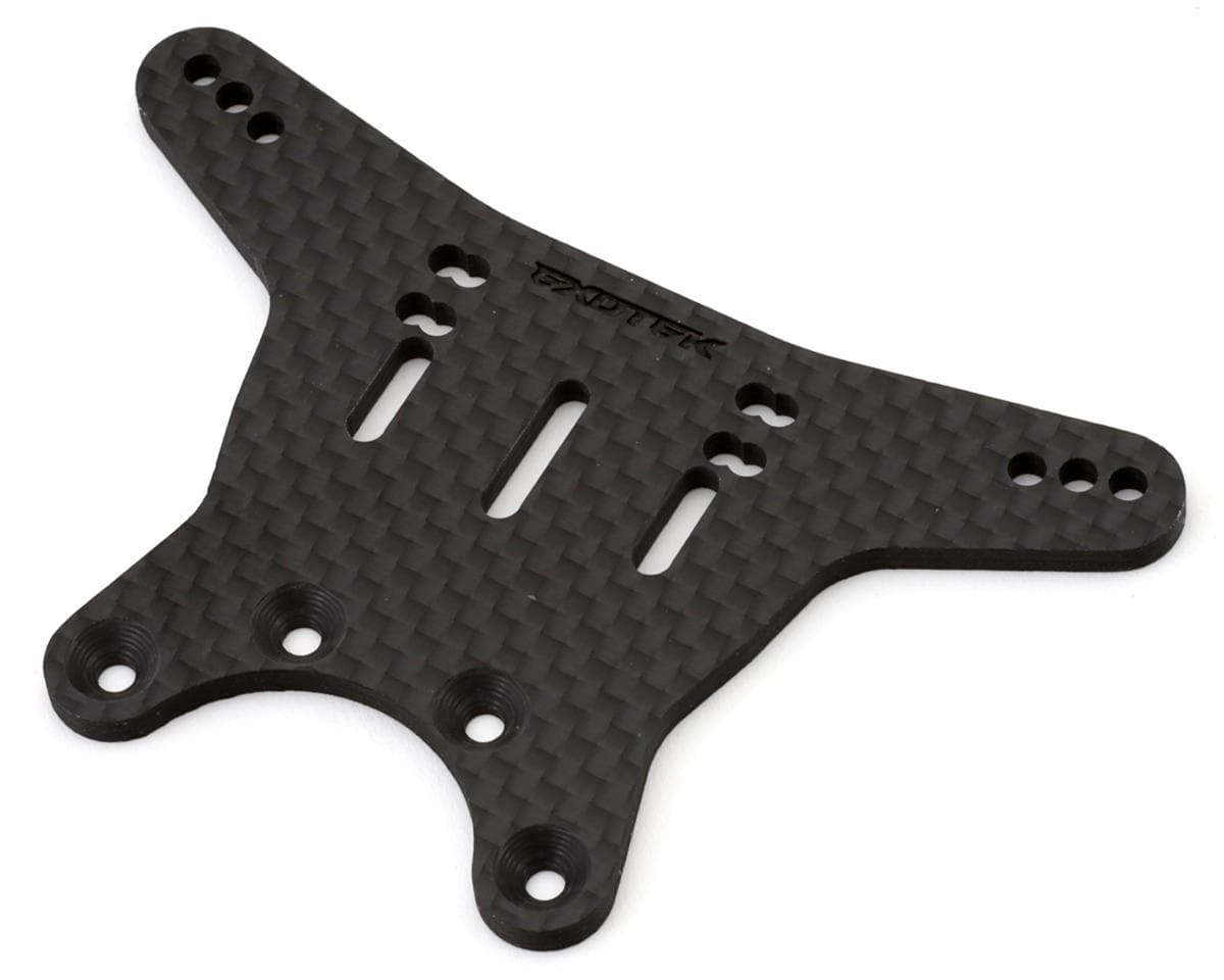 Exotek RC10 HD Carbon Fiber Rear Shock Tower (Small Bore Shocks)