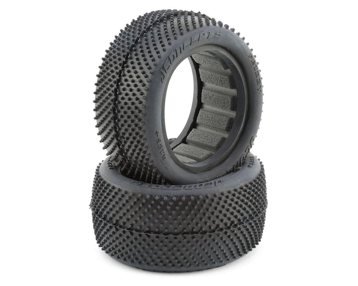 JConcepts Frizzy 2.2" Rear Buggy Tires (2) (Green)
