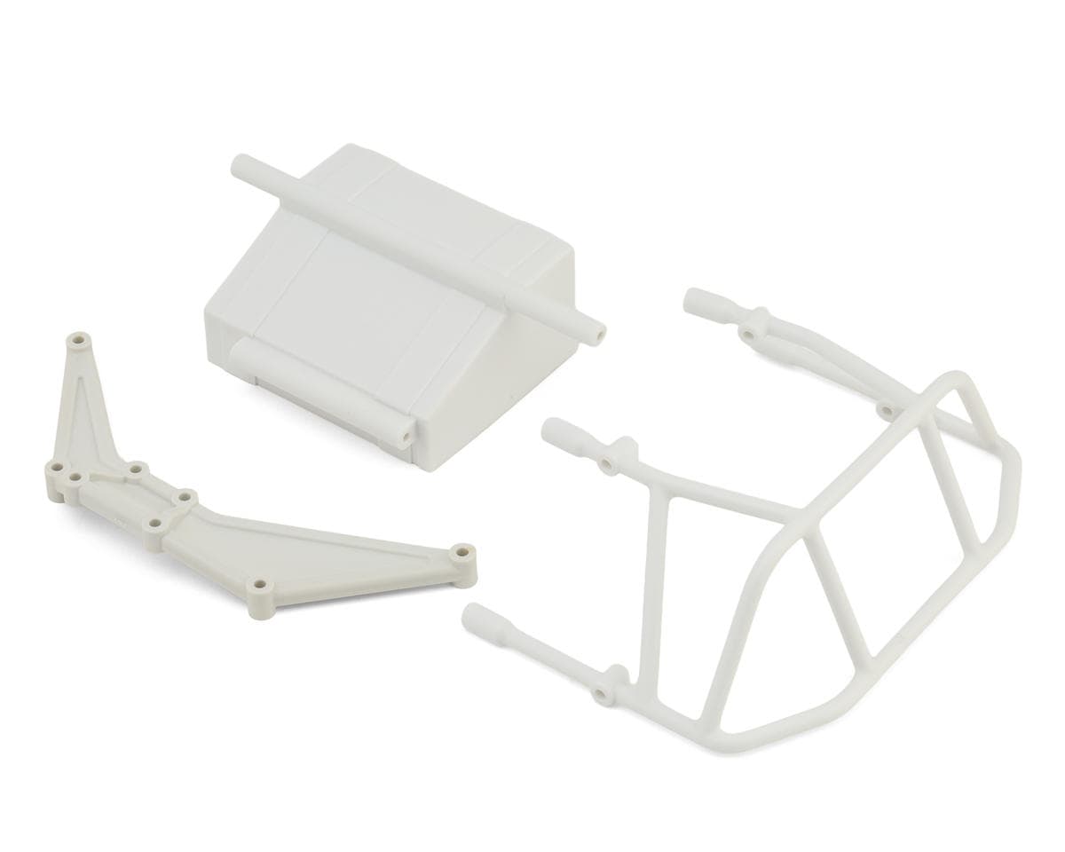 Losi 22S Dirt Late Model Rear Bumper Set (White)