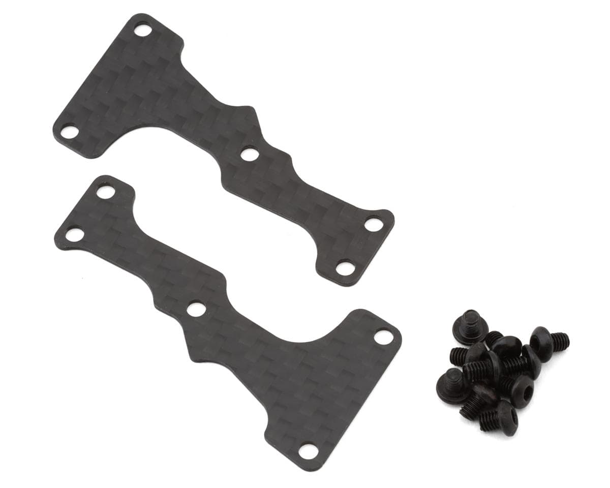 J&T Bearing Co. Kyosho MP11 Carbon Fiber Front Lower Arm Inserts (2)