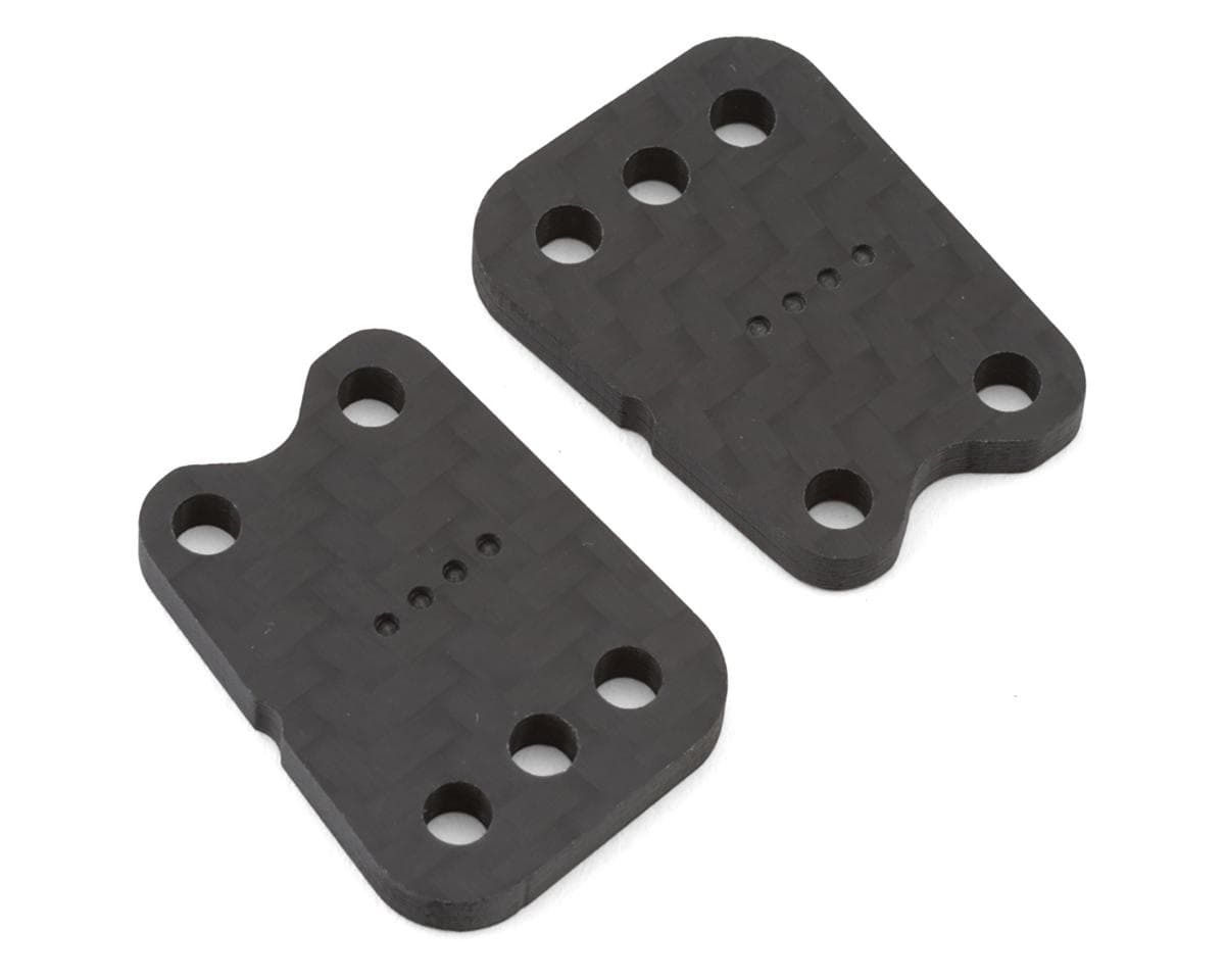 J&T Bearing Co. Mugen MBX8 Carbon Fiber Rear Hub Plates (4) (4-Dot)