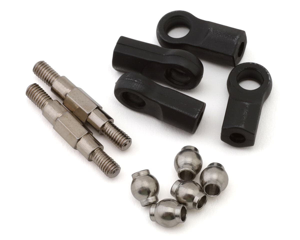 Injora Arrma Mojave Grom/Losi Nascar Stainless Steel Toe Link Turnbuckles Set