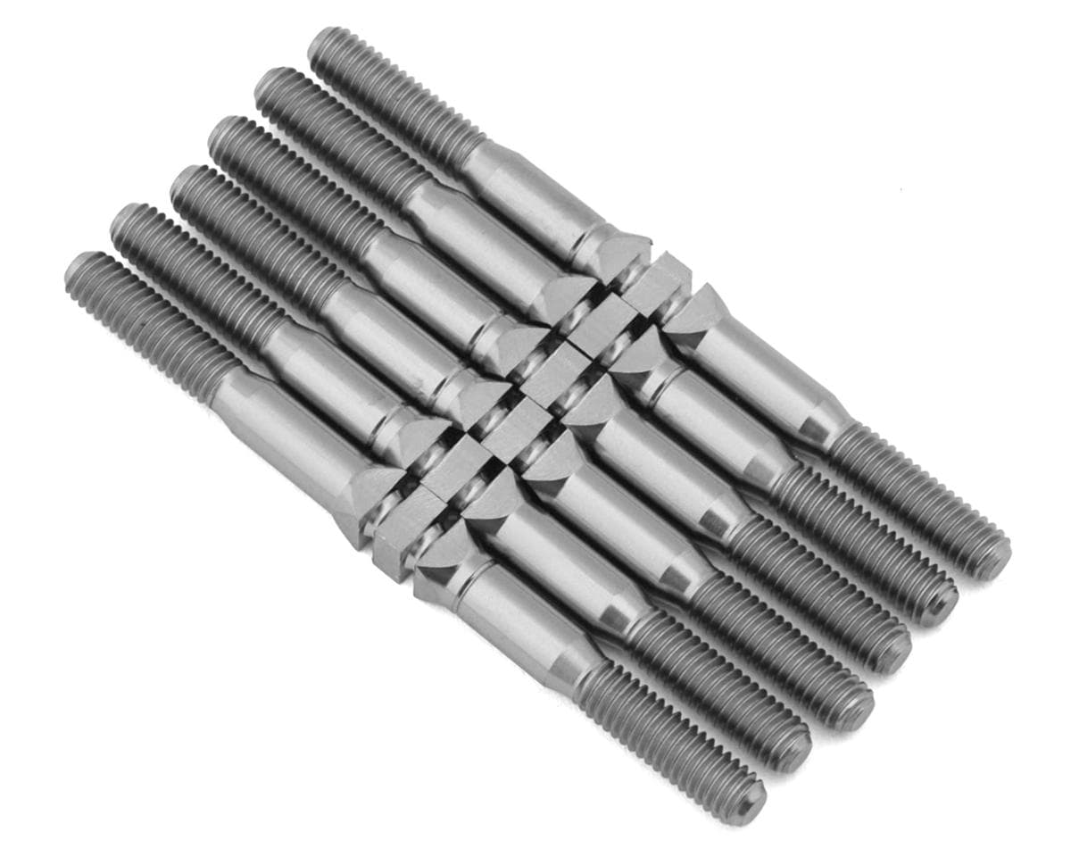 Whitz Racing Products Losi 22S Dirt Oval Late HyperMax Titanium Turnbuckles Set (Natural)