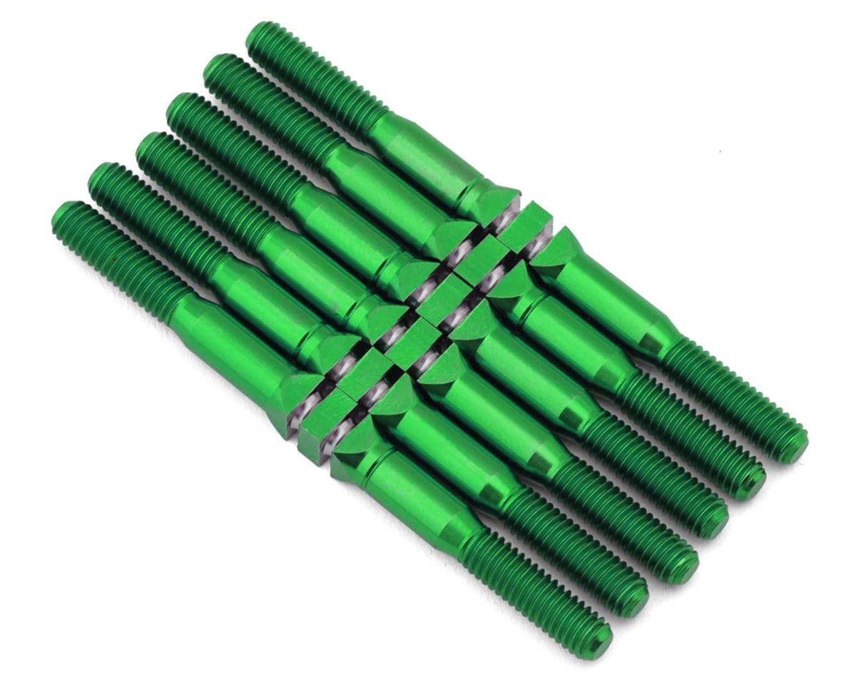 Whitz Racing Products Losi 22S Dirt Oval Late HyperMax Titanium Turnbuckles Set (Green)
