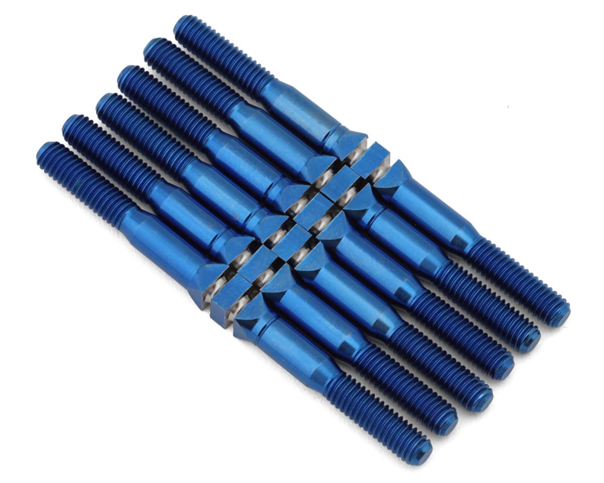 Whitz Racing Products Losi 22S Dirt Oval Late HyperMax Titanium Turnbuckles Set (Blue)