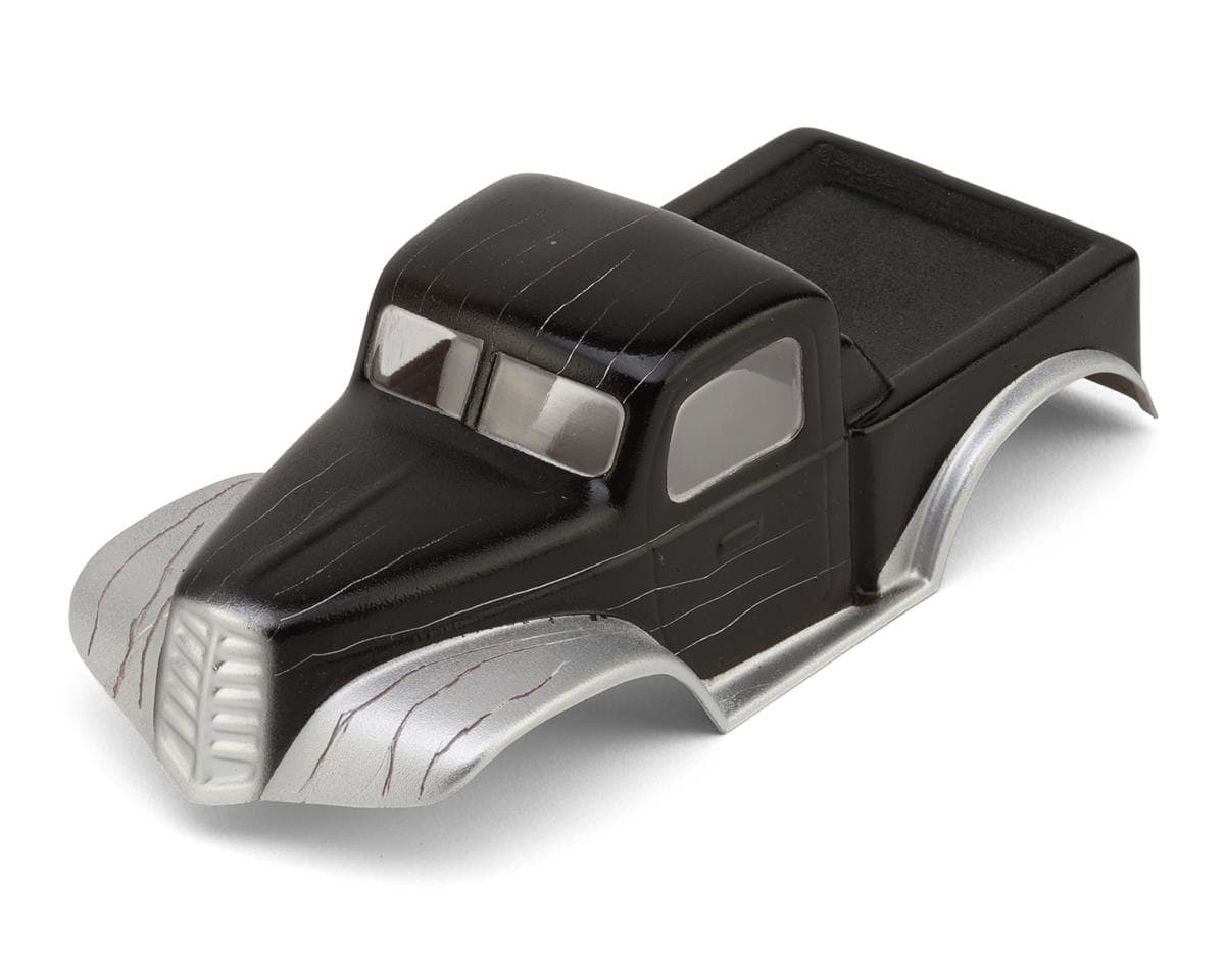 RadianZ Design Hampton 1/30 Airbrush Pre-Painted Rock Crawler Body (Black Classic) (Axial SCX30)