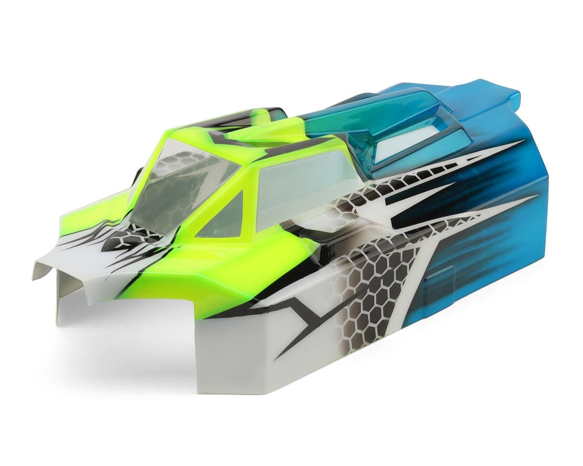 RadianZ Design Fuma 1/8 Airbrush Pre-Painted Body (Neon Venom) (Tekno EB48 2.2)
