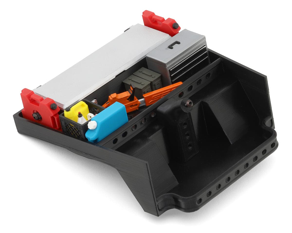 Scale By Chris Axial SCX10 III '87 Toyota SR5 3D Printed Loaded Drop Bed Insert w/Spare Tire Mount