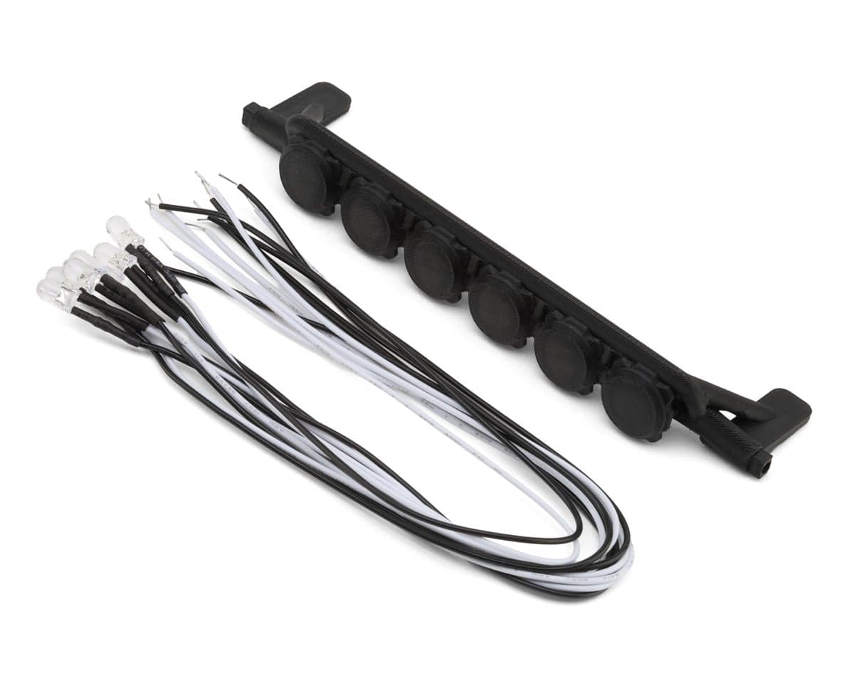 Scale By Chris Axial SCX10 III 1987 Toyota SR5 Roof Cross LED Light Bar w/Lights