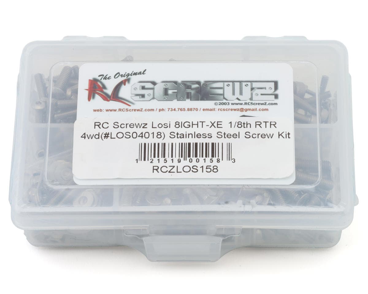 RC Screwz Losi 8IGHT-XE 1/8 4WD Buggy Stainless Steel Screw Kit