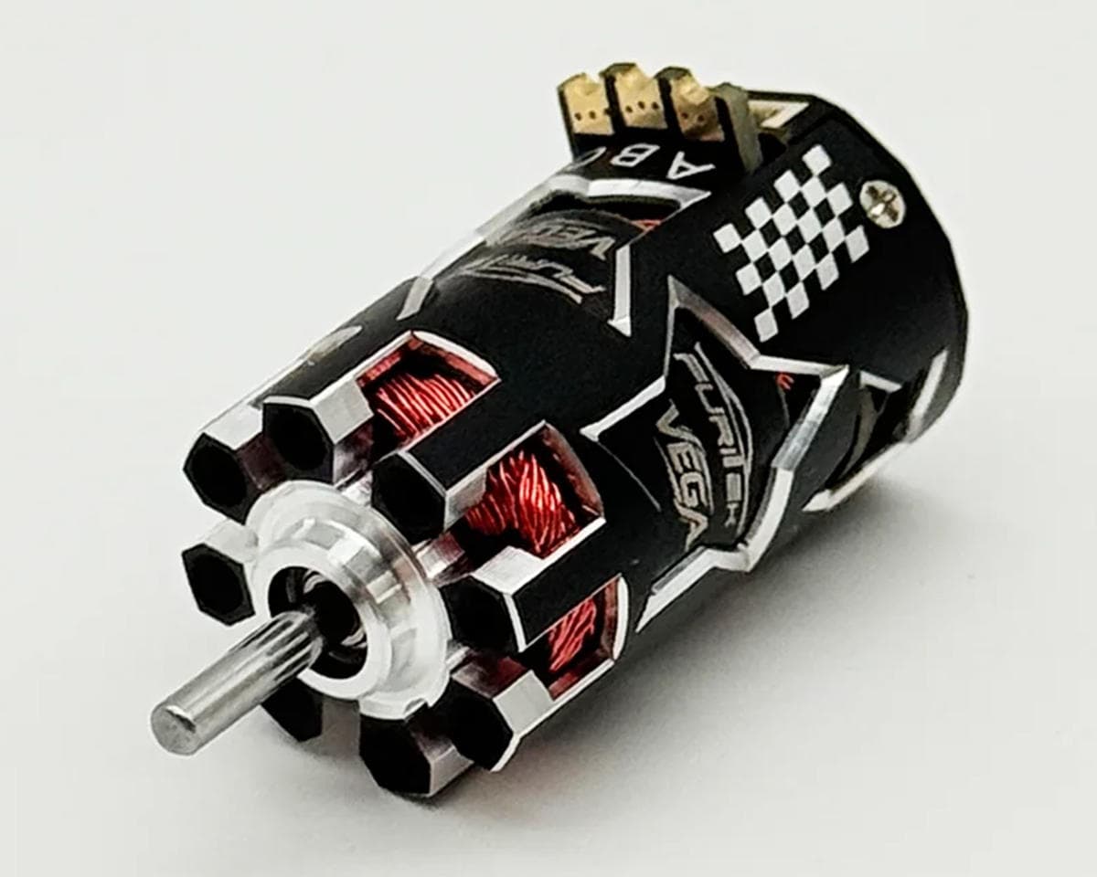 Furitek Vega 1/24 & 1/28 Drift/Race Micro Sensored Brushless Motor (5500kV) (Black)